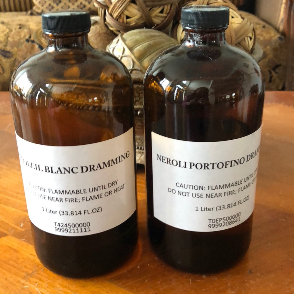 Soleil Blanc and Neroli Portofino Drammings